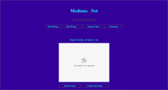 Desktop Screenshot of mediano.net